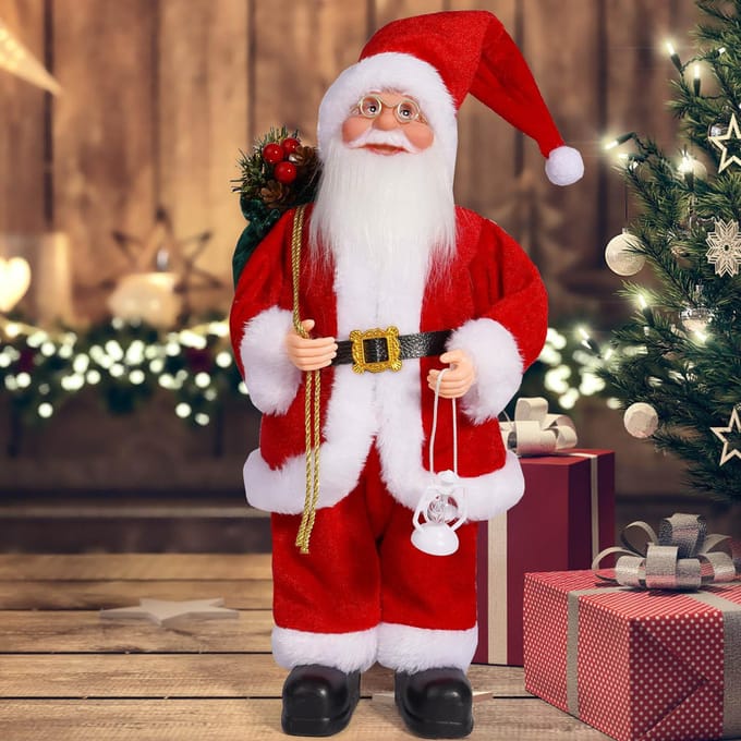 Kerstman Pop Kinderen Kerstcadeau Kerstboomversieringen 2025 Navidad Huis Bruiloft Feestartikelen Kerstversieringen 32cm tall