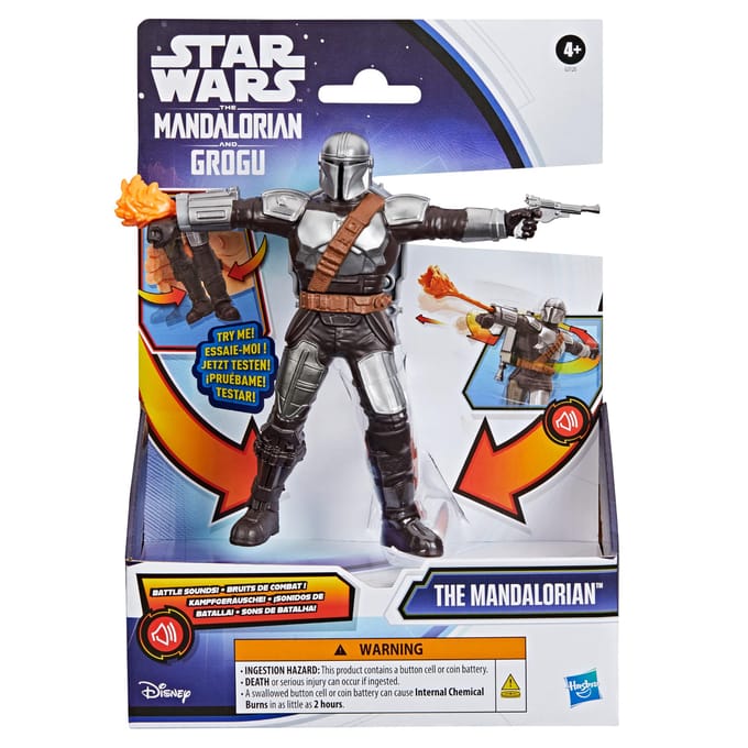 Hasbro Star Wars Actionverse Deluxe Mandalorian Actiefiguren en superhelden