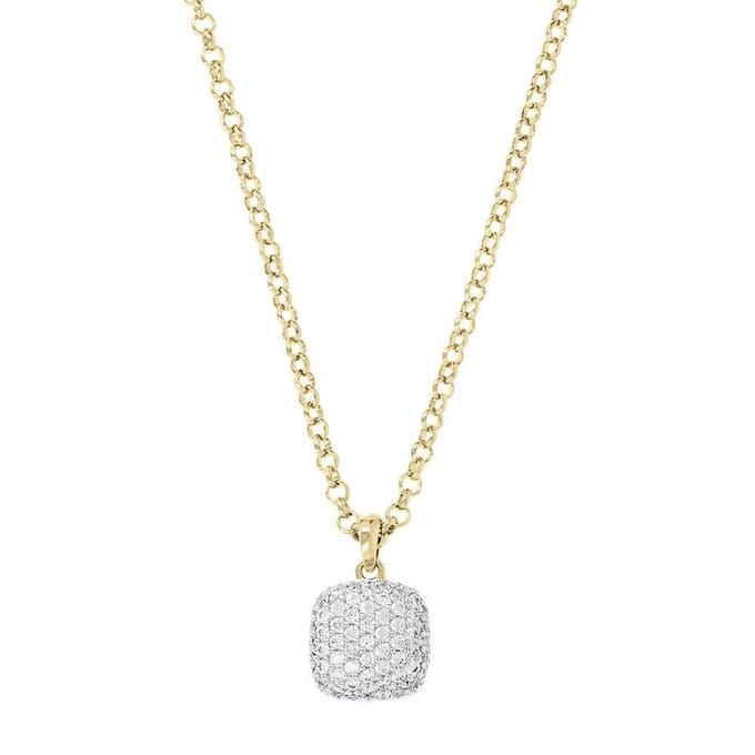 Altissima Square Shaped necklace WSBZ00617YY