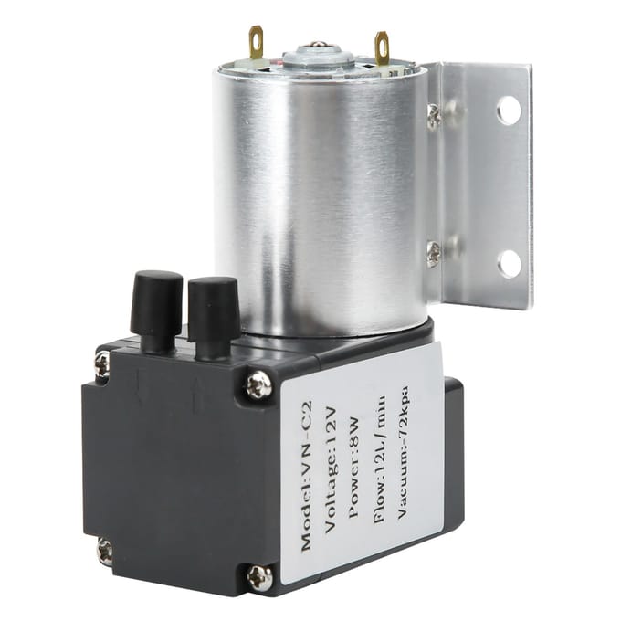Vacuümpomp Grote Kracht Negatieve Druk Zuigpomp met Standaard 72kpa 8w 12l min minder dan br meer dan (DC12V )
