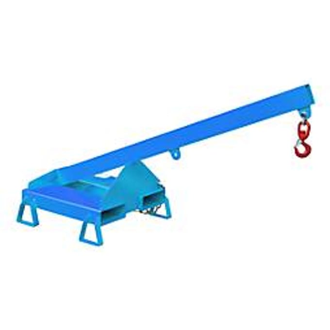 Lastarm voor heftruck, LA 25-1,0, blauw RAL 5012