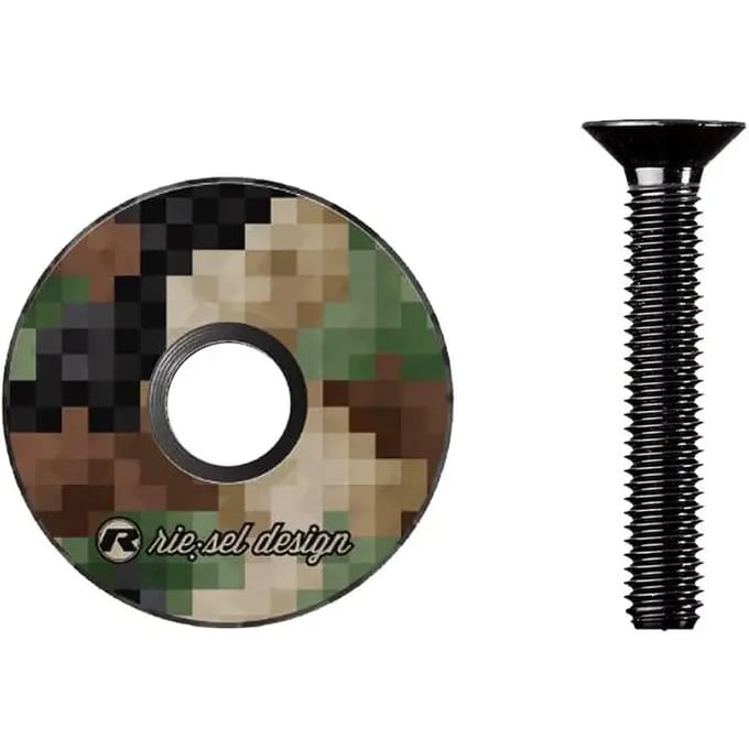Fiets stuurplug Riesel Design CAP pixel camo