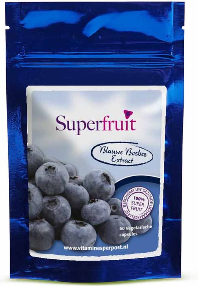 Blauwe Bosbesextract | 60 capsules