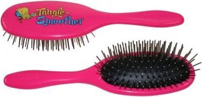 Denman Detangling D85 Tangle Smoother Pink Borstel Ref.DE0098 1St