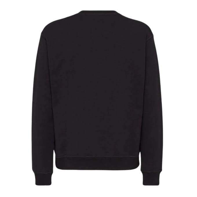 Dsquared2 Horror Maple Leaf Cool Fit Zwarte Sweatshirt