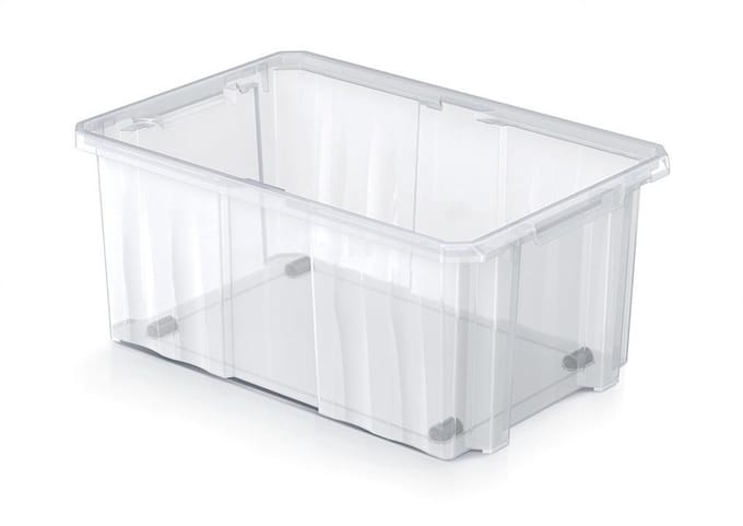 Prosperplast Cargobox NCC24 - Opbergbox - 45L - Transparant - Stapelbaar