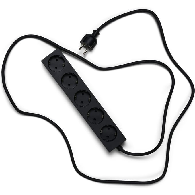 Pedestal Power Beam contactdoos - charcoal - 2 m