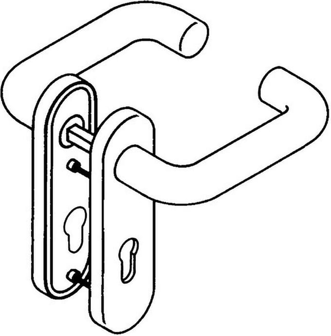 HEWI Korte Schildenset 111R02.110 99 - Stijlvol en Functioneel