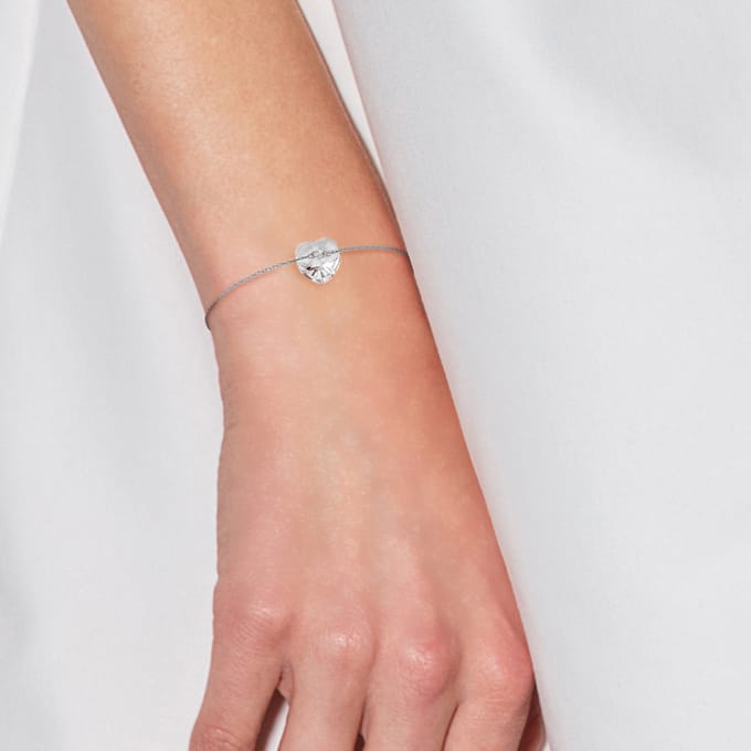 Ketting Hart Crystal Swarovski Silver 925