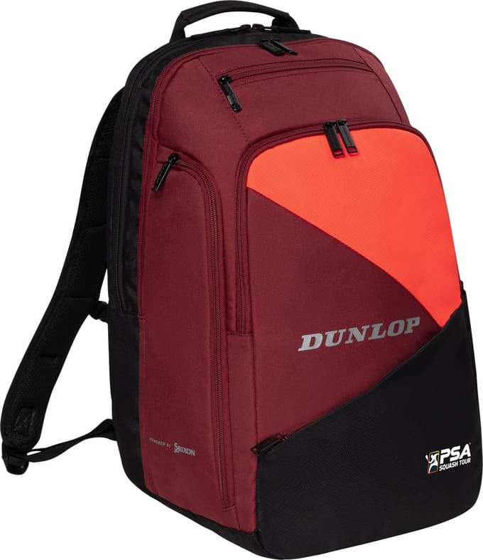 Dunlop- CX PSA Backpack- Black/Red- Squash Tas