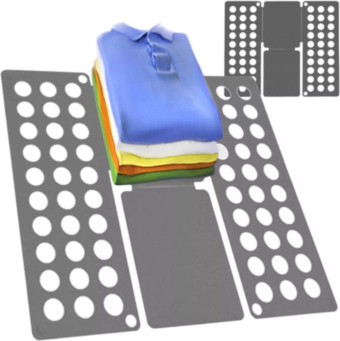 Ruhhy Kleding Vouwplank Large: Snel en Netjes Kleding Vouwen