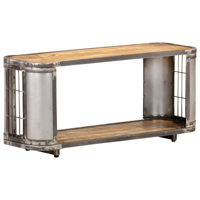 vidaXL - Tv-meubel - 90x30x40 - cm - massief - mangohout