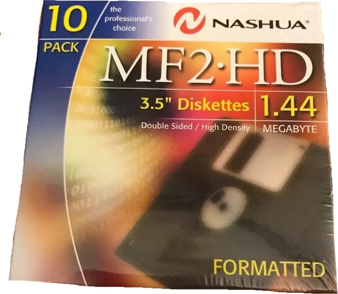 Diskettes MF2-HD 3.5" / Floppy disk.