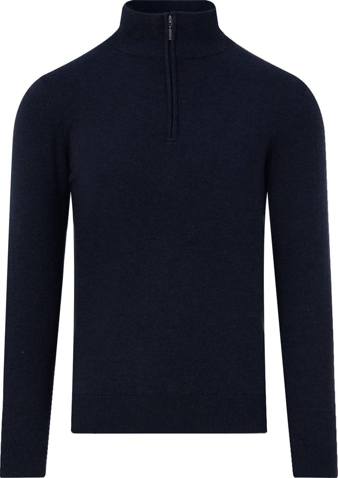 The BLUEPRINT Premium Schipperstrui Donkerblauw Heren