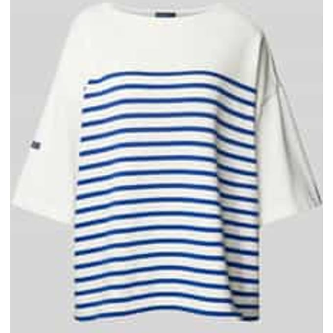 Oversized gebreide pullover met 3/4-mouwen
