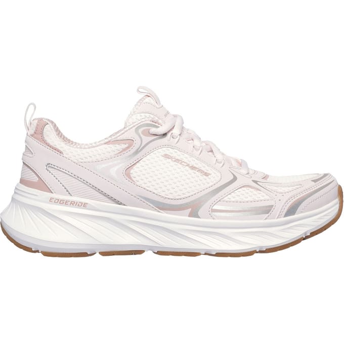 Skechers Edgeride Silver Eclipse Synthetic Damestrainers