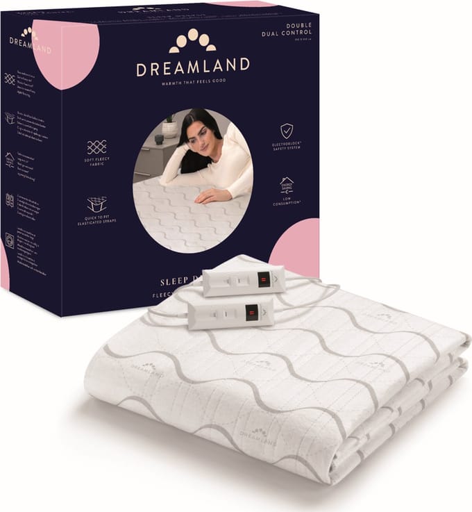 Dreamland 16968 Zachte matrasverwarmer Dubbel