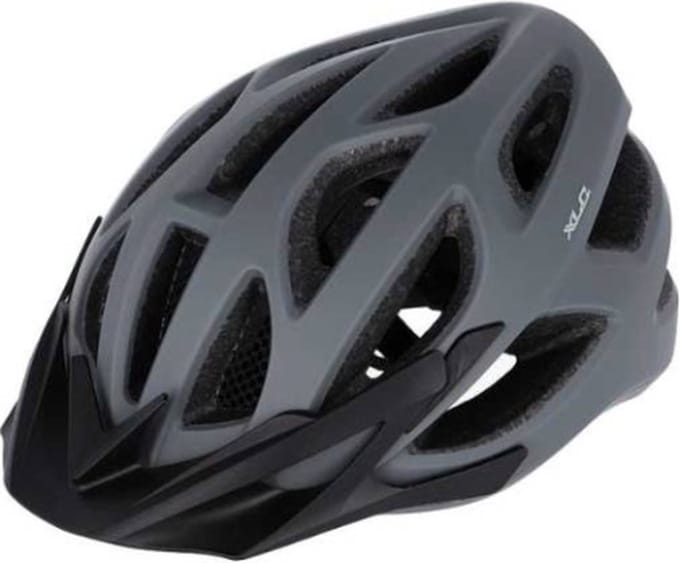 XLC Fietshelm Leisure - Grey/Light Mint - 54-58cm - BH-C33 - Maat S/M - Fietshelm Volwassen