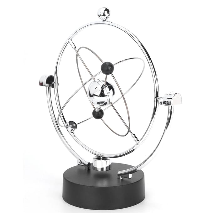Kinetische kunst asteroïde elektrische astronomie kit eeuwigdurende beweging desktopdecoratie A603 gray