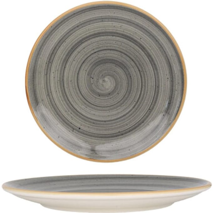 Bonna Dessertbord - Aura Space - Porselein - 23 cm - set van 6