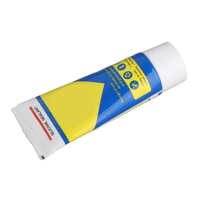 Multifunctionele siliconenkit, waterdichte kit voor kelder, badkamer, keuken, binnen, transparant