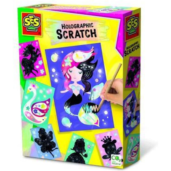 SES Creative Holographic Scratch - Sprookjes Knutselen