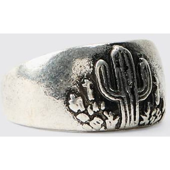 Cactus Ring | Silver | Size Small/Medium