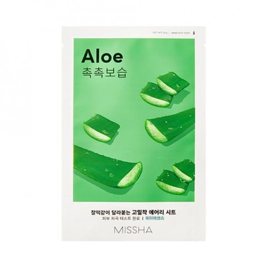 MISSHA - Airy Fit Sheet Mask - Aloe - 1stuk