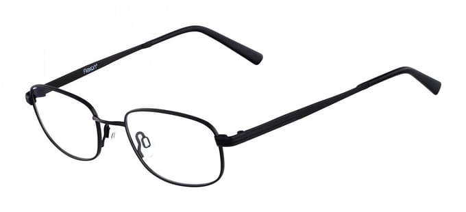 Flexon FLEXON CLARK 600 N Black chrome 52/19/140 MAN Brilmonturen