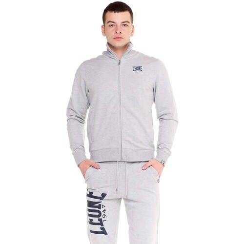 Trainingsjack Leone 1947 Man High Collar Small Logo