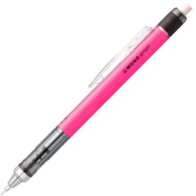 Tombow Mono graph - Vulpotlood - 0.7mm - Neon Pink