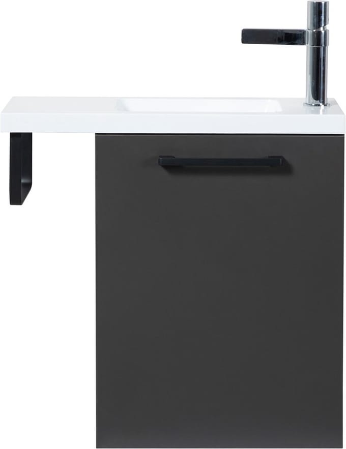 Fonteinmeubel Finn 40cm mat grijs