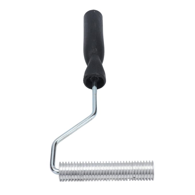 Glasvezel Lamineren Roller 21x100mm Bellenroller Aluminium Aceton Wasbaar voor Glas black