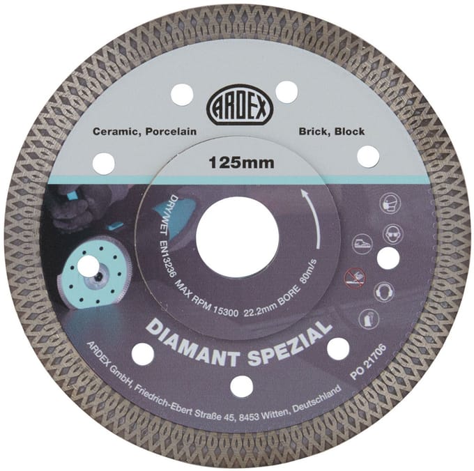 Ardex Special diamantschijf 125 mm