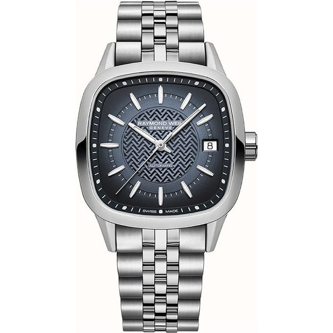 Raymond Weil Freelancer 2490-ST-50051 Freelancer Cushion Horloge
