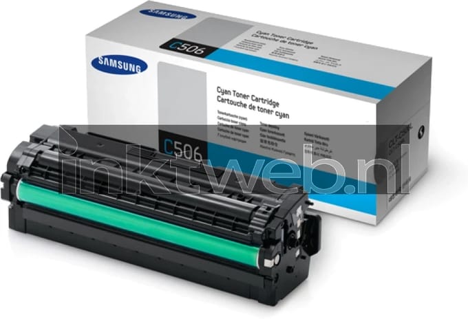 Tonercartridge sam/hp clt-c506l blauw