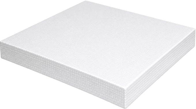Piepschuim vormen - vierkant - 1x - 30 x 30 x 3 cm - styropor hobby / DIY vorm - basis knutselfiguren