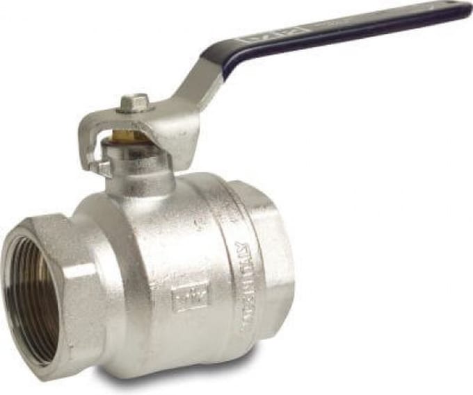VIR Kogelkraan messing verchroomd 3/4" binnendraad 40bar WRAS/VA type 340B