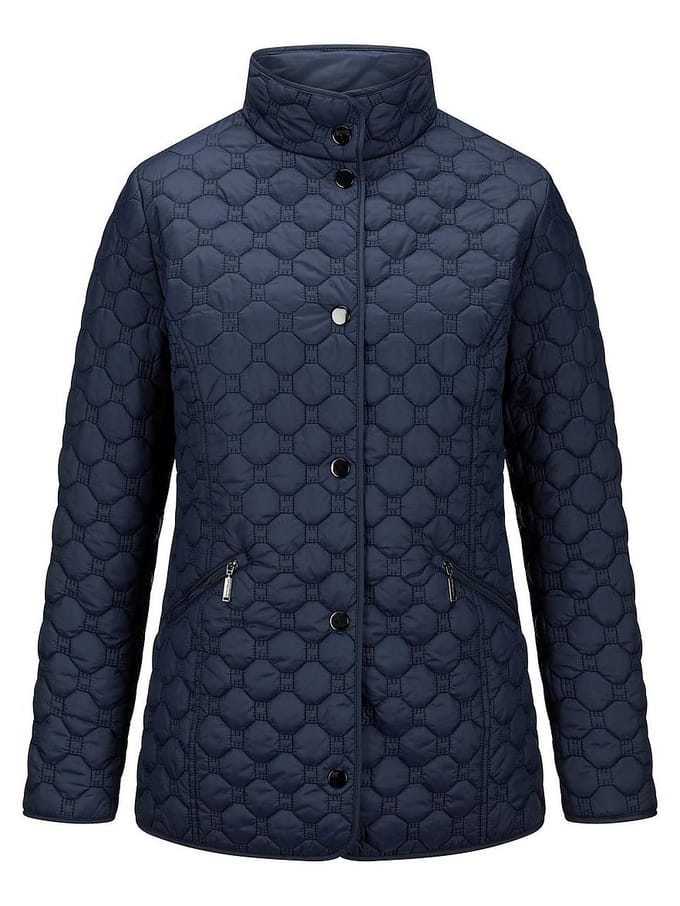 Gewatteerde jas Van Peter Hahn blauw