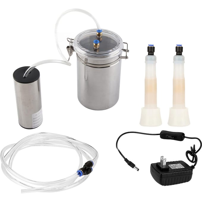 Machine à traire électrique 2 L, portable, en acier inoxydable, pour vaches