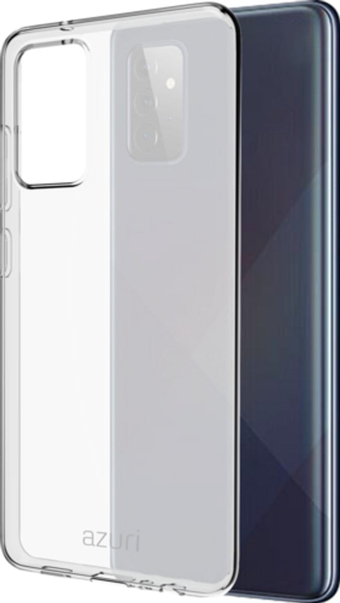 MH by Azuri TPU cover - transparent - voor Samsung Galaxy A72
