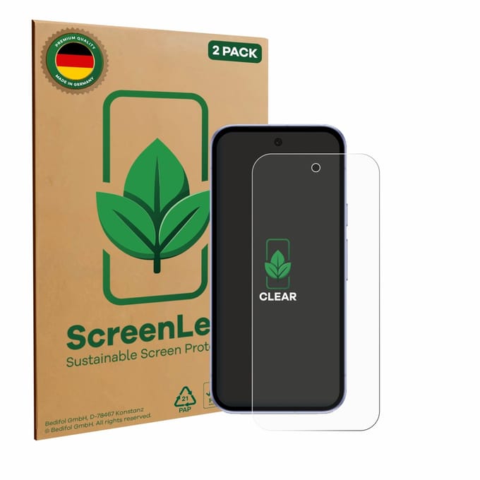 2 Stuks Screenprotector voor Google Pixel 9a - Hoogwaardige Beschermfolie transparant