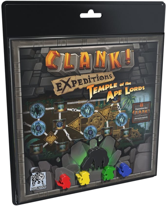 Asmodee bordspel Clank! Expeditions Temple of the Ape Lords uitbreiding.