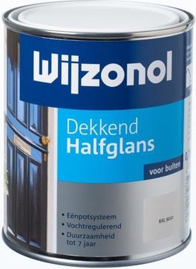 Wijzonol Dekkend Halfglans - 0,75l - 9170 - Ivoor