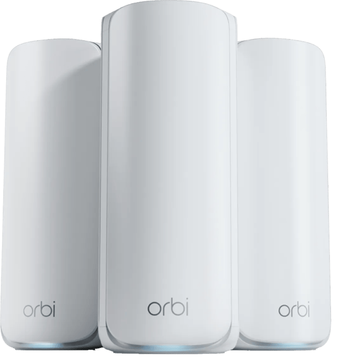 Netgear RBE773 Orbi 770 Series Tri-Band WiFi 7 Mesh (3-Pack) - Mesh router 802.11a/b/g/n/ac/ax/be (Wi-Fi 7)