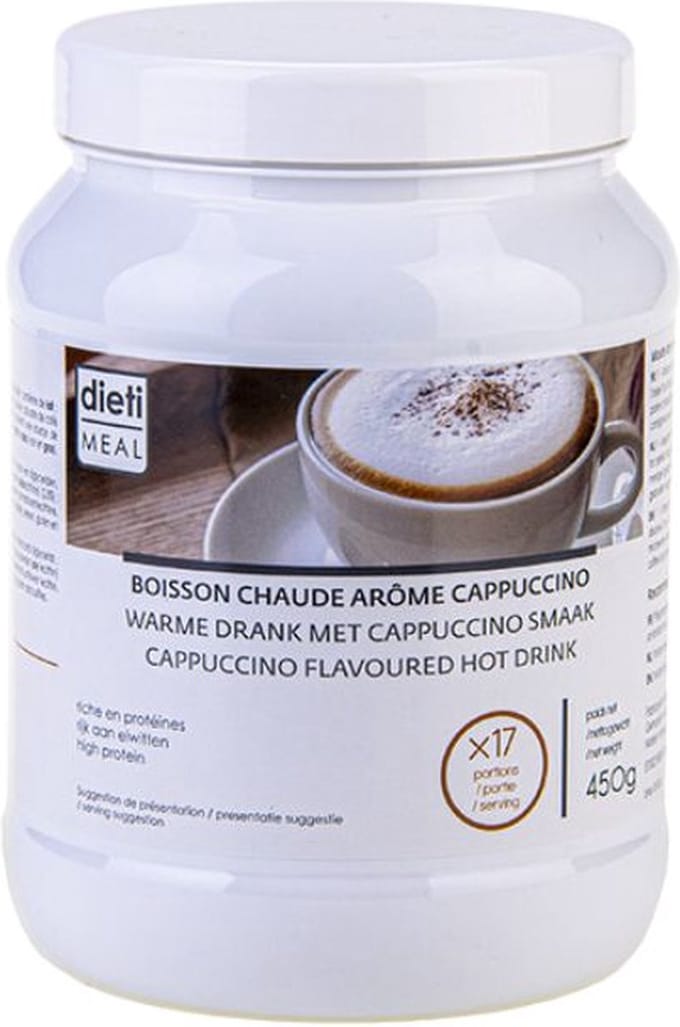 Dieti Hot Cappuccino - 450 gram - Maaltijdvervanger