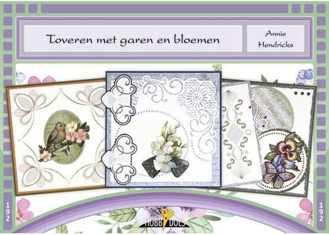 Hobbydols 192 - Toveren met garen en bloemen