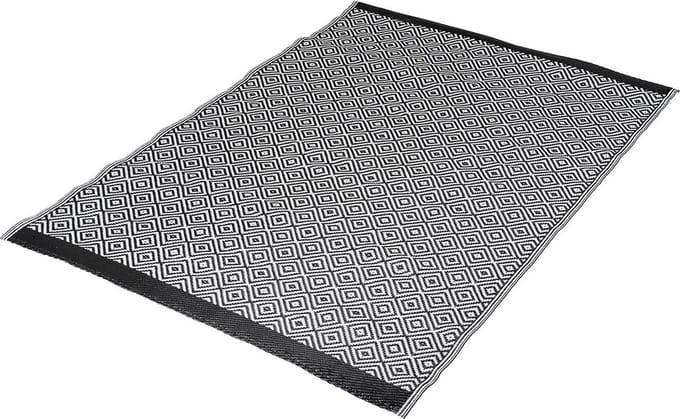 Bo-Camp - Urban Outdoor - Chill mat - Kingston - Beach - Zwart/wit