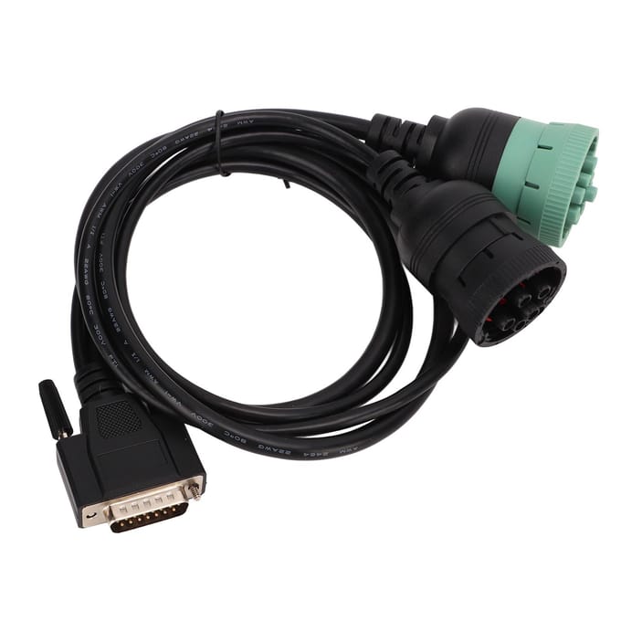 Câble de Diagnostic Scanner 402048 6 Broches 9 Broches Adaptateur Lecteur de Code Remplacement pour NEXIQ USB Link1 black