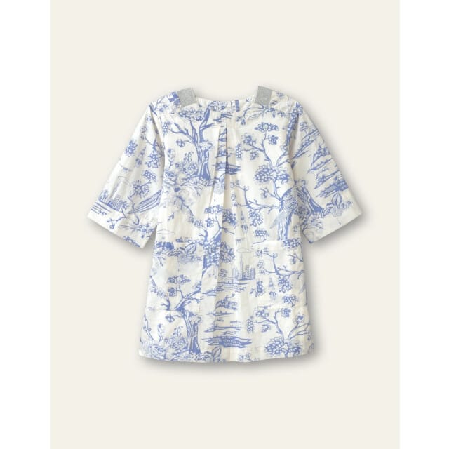 Oilily Douwe jurk- maat104/4yr Paars Impression